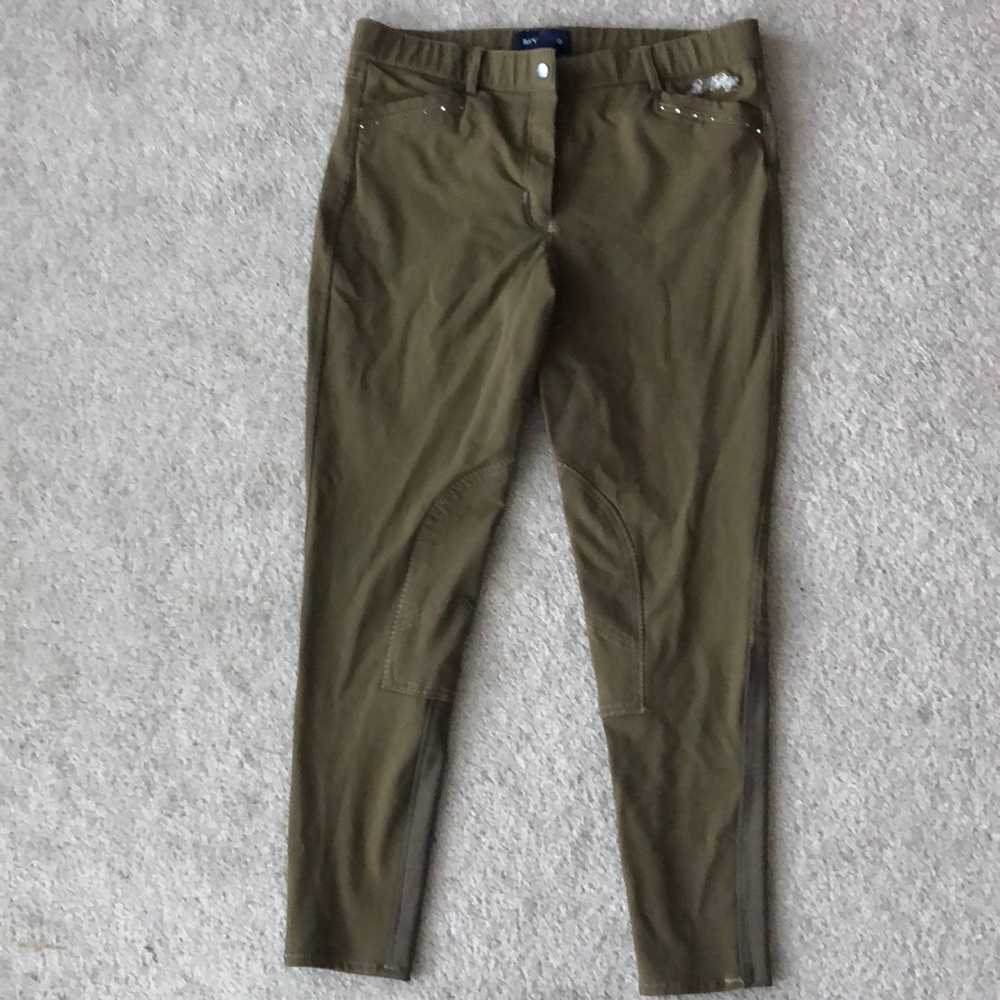 Be vertigo knee patch riding breeches